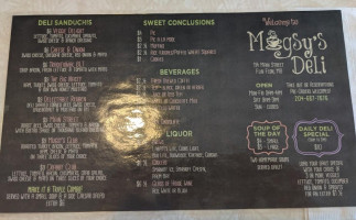 Mugsy's Deli (2005) menu