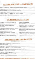 Trattoria Di Sandro menu