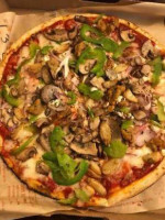 Mad Mushroom Pizza inside