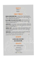 Nola's Creole Cocktails menu