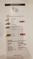 The Kebab Shop menu