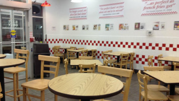 Five Guys Burgers and Fries inside
