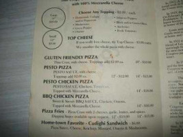 Congress Lounge And Pizza menu