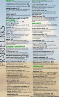 Prairie Links menu