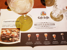 Cafe Leffe food