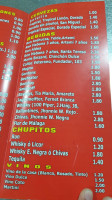 Cafetería Carlos V menu
