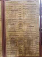 Roma Italian Resturant menu