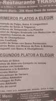 El Trasgu menu