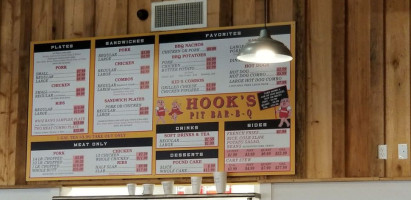 Hook's Bbq food