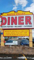 The New Maple Valley Diner outside