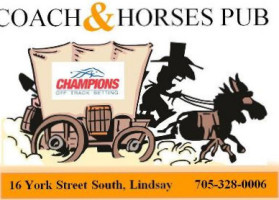 Coach And Horses Pub menu