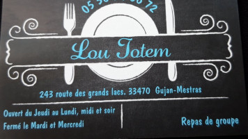 Lou Totem food