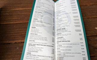 Down Thyme Cafe menu