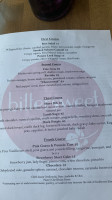 Bittersweet menu