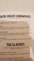 Brick Oven On 35th menu