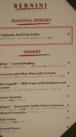 Bernini Honolulu menu