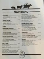 Dunsandel Tavern menu