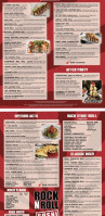 Rock N' Roll Sushi Hibachi menu
