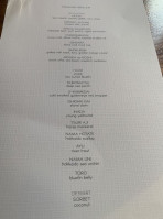 Akikos menu