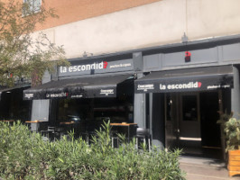 La Escondida outside