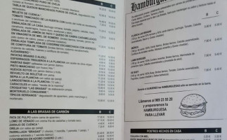 Las Brasas menu