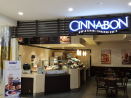 Cinnabon inside