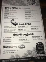 Piranha Killer Sushi menu