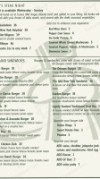 William's Ridgehouse menu