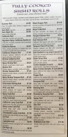 Teriyaki Express menu