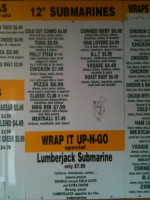 Wrap It Up-&-Go menu