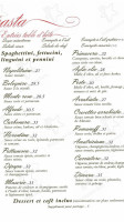 Maserio menu
