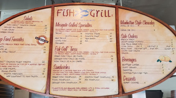 Fish Grill menu