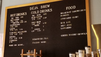 Déjà Brew Artisan Coffee food