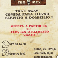 Country Food Tex Mex inside