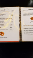 Mahala Kafetegia menu