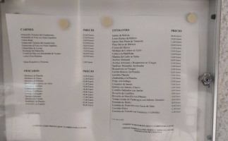 Casa Ferreira menu