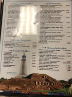 El Cuscatleco menu