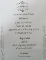 Meson La Posada food