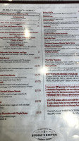 Bubba's Southern Bistro menu