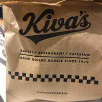 Kiva's Bagel Bakery & Restaurant menu