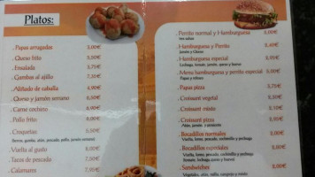 Huertas Del Rey menu