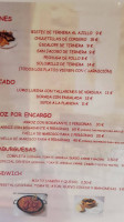 De La Dehesa A Su Mesa menu