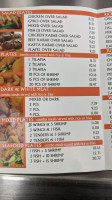 Jones Fried Chicken menu