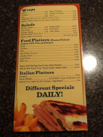 Maria's Sweet Deli menu