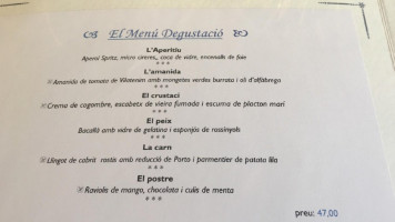 Duran menu