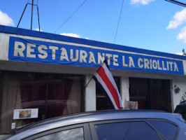 Soda La Criollita outside