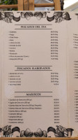 Meson Del Puerto menu