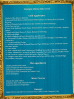 Elite Grande Banquet Hall menu