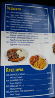 Las Perlas Salvadorian Resturant menu