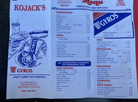 Kojack's Gyros inside